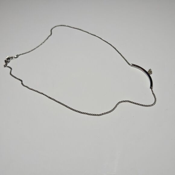 *Sale* Vintage Signed Amway Artistry Sterling Silver Tiny Diamond Pendant 14” - Picture 14 of 15